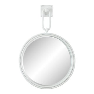 Grenada Mirror in White For Sale