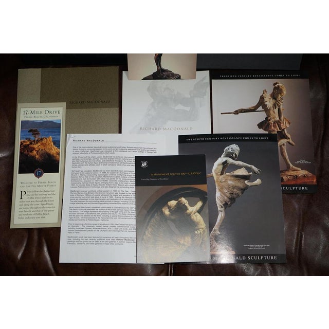 Richard Macdonald, First Position, Bronze and Marble For Sale - Image 4 of 18