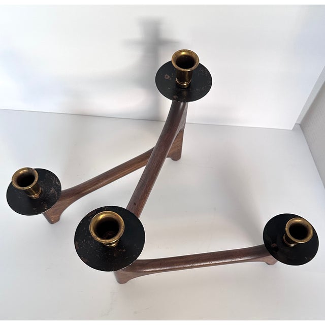 Danish Articulated Arm Candleholder For Sale - Image 4 of 9