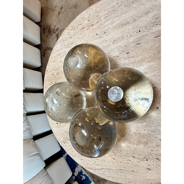 Murano Glass Decorative Spheres (Set of 4) For Sale In Los Angeles - Image 6 of 7