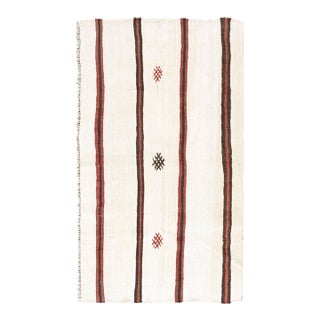 Vintage Turkish Kilim Rug 3'4 X 5'9 For Sale