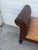 Vintage Boho Woven Rattan Wicker Scroll Arm Upholstered Bench For Sale - Image 10 of 12