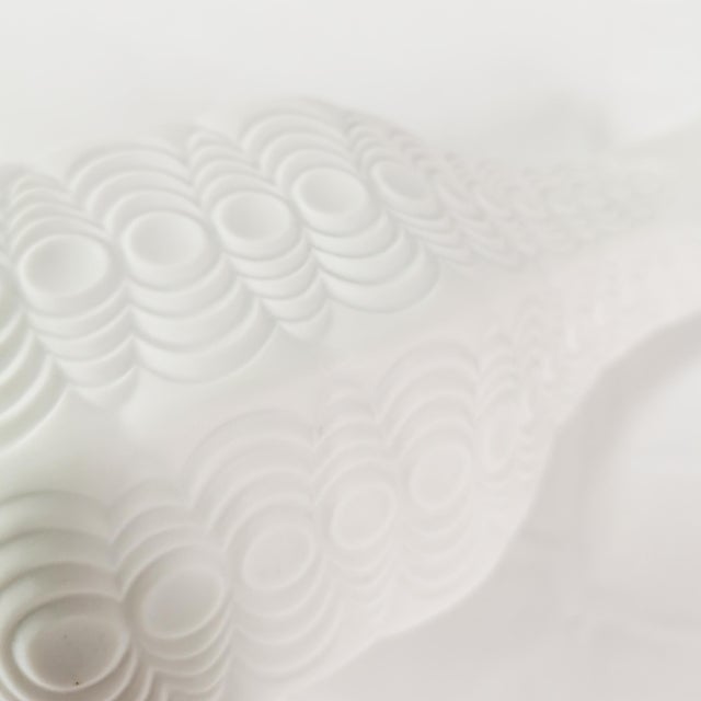 1960s Op Art Biscuit Vase by Seltmann Weiden, Germany, 1960s For Sale - Image 5 of 11
