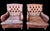 This Pair of EicholtzTufted Leather Club Armchairs ais generously proportioned with a lot of visible vintage character and...