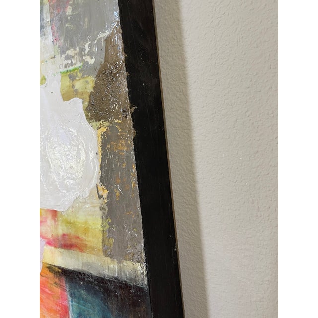 Original Mixed Media Abstract Painting " the Space Between" by Sonia Gold For Sale - Image 14 of 16