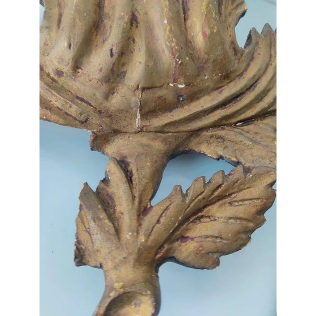 Wall or Altarpiece Vine Leaves, Set of 3 For Sale - Image 4 of 13