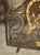 French 1950s French Wrought Iron Firescreen With Gilt Highlights, Signed Bataillars For Sale - Image 3 of 18