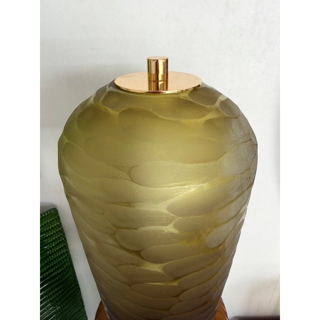 Large Contemporary Totem Murano Glass Floor Lamp by Studio Ad, Italy For Sale - Image 6 of 14