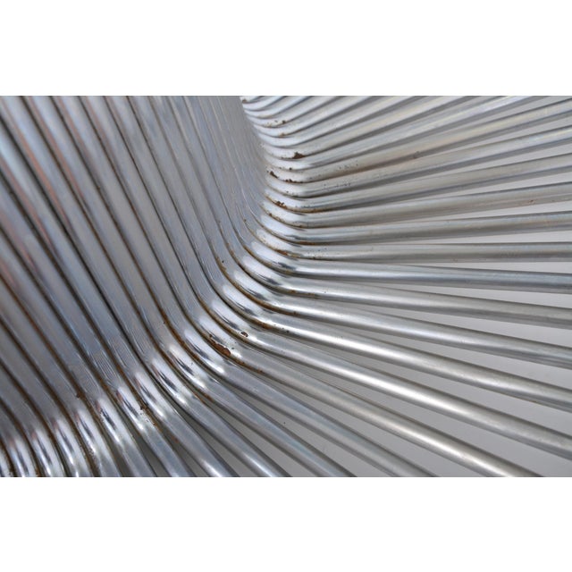 Italian Dining Table in Chromed Metal and Glass by Gastone Rinaldi, 1970s For Sale - Image 10 of 16