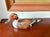 1980’s Vintage Hand-Carved Pintail Duck Decoy – Rustic Americana Folk Art by Wooden Duck Factory For Sale - Image 4 of 12