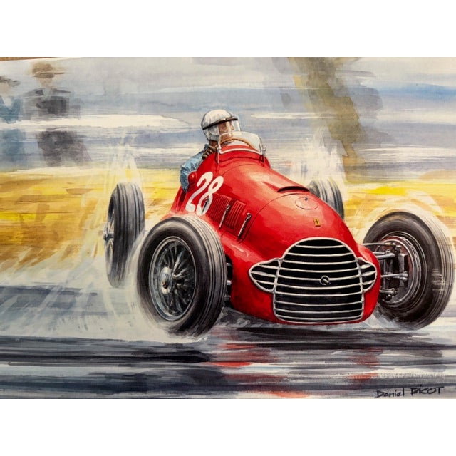 Ferrari Print Collection “Lot of 27” Litho (Printed in Germany) by Daniel Picot For Sale - Image 13 of 18