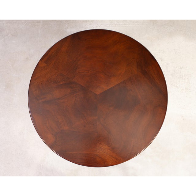 Ralph Lauren Ralph Lauren Mahogany Bryce Pedestal Center Table For Sale - Image 4 of 17