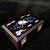 Vintage Chinese Rosewood & Mother-of-Pearl Inlay Jewelry Box – Auspicious Objects & Clouds Motif For Sale - Image 9 of 9
