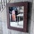 Vintage Wicker Framed Wall Mirror For Sale - Image 14 of 14