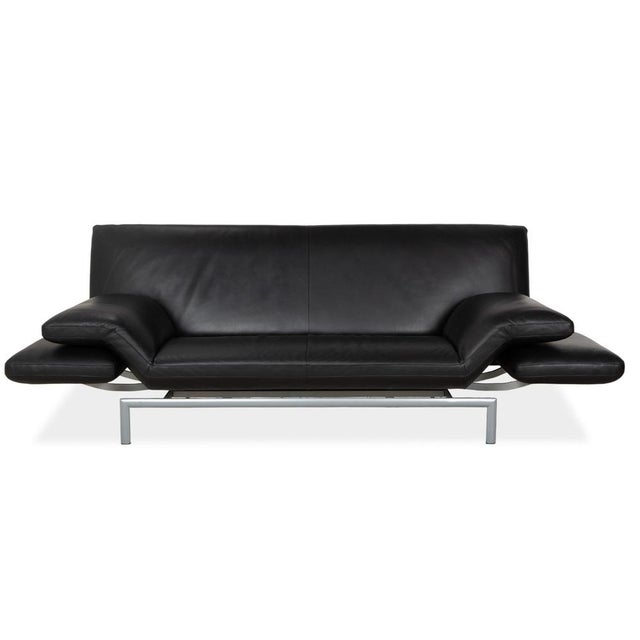 Designo Flyer Two-Seater Sofa in Leather For Sale - Image 12 of 12