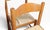 Brown Set of Five Post Modern Dowel Frame Dining Chairs Made in Italy C. 1980's After Hank Lowenstein For Sale - Image 8 of 18