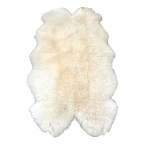 Pottery Barn Style Cream Austrialian Sheep Skin Hide