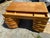 Wood 1960s Heywood Wakefield Vintage Mid Century Modern Partner Desk - Needs Restoration For Sale - Image 7 of 12