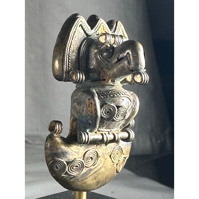 Pre-Columbian Tairona Tumbaga Pendant Rare original Columbian gold copper alloy Tairona Tumbaga effigy. This beautiful...