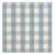 Schumacher Camden Cotton Check Fabric in Chambray For Sale