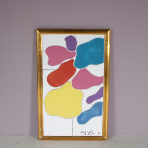 A lovely ceramics artwork by Jan Snoeck, manufactured in the Netherlands in the 1990s. This very nice, colourful artwork...