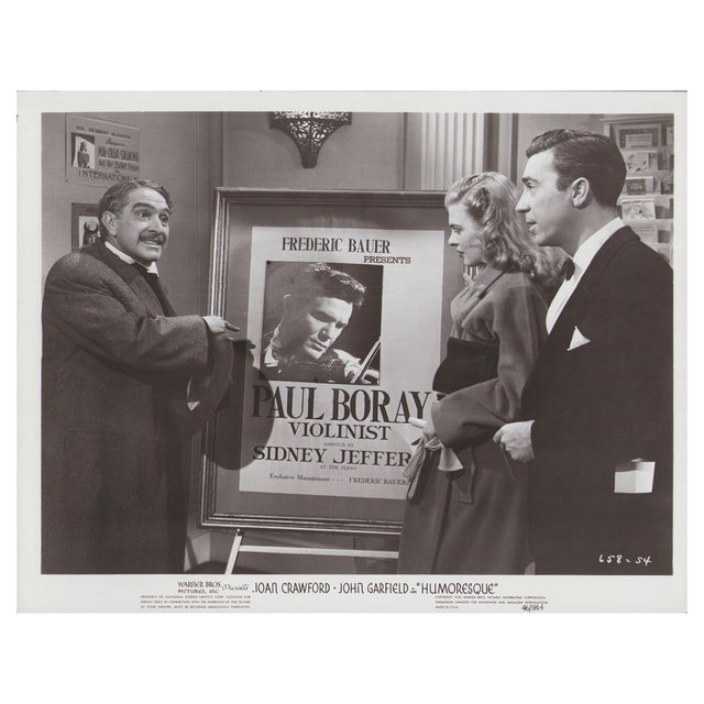 Humoresque Lobby Card, USA, 1946 For Sale