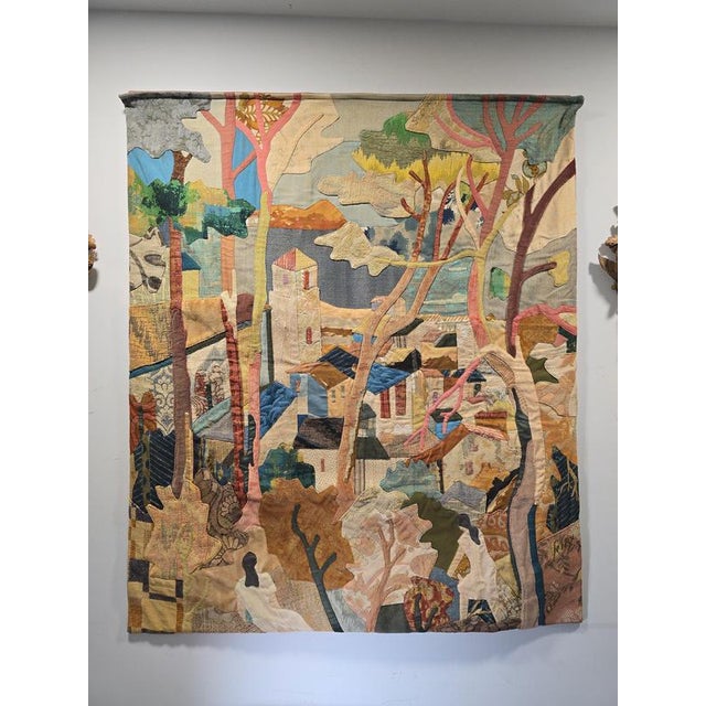 Large Wall Tapestry by Antonio Sereix Codina, 1970 For Sale - Image 4 of 14