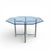 Vintage Chromcraft Chrome and Woven Five-Piece Dining Set, Mid-Century Modern, Mid-Century, Coastal, Glass For Sale - Image 4 of 18