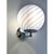 Blue Swirl Rods Murano Glass Wall Sconces by Simoeng, Set of 2 For Sale - Image 6 of 9