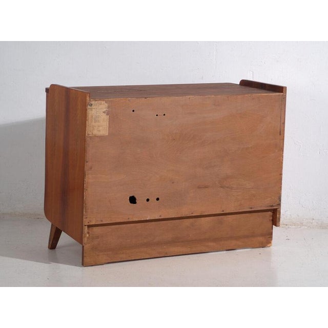 Mid-Century Asymmetric Walnut Sideboard by Amaru For Sale - Image 13 of 15