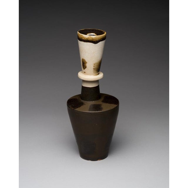 Studio Ceramic Vase by Friedhelm Tschentscher, 1960s For Sale - Image 6 of 15