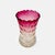 Antique Amberina Glass Celery Vase – Victorian Inverted Thumbprint For Sale In Houston - Image 6 of 9