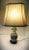 Vintage Chinoiserie Famille Rose Chinese Porcelain Asian Table Lamp, Dark Wooden Base For Sale - Image 4 of 11