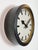 Mid-Century Modern Industrial Factory Black Wall Clock from Siemens, 1950s For Sale - Image 3 of 17