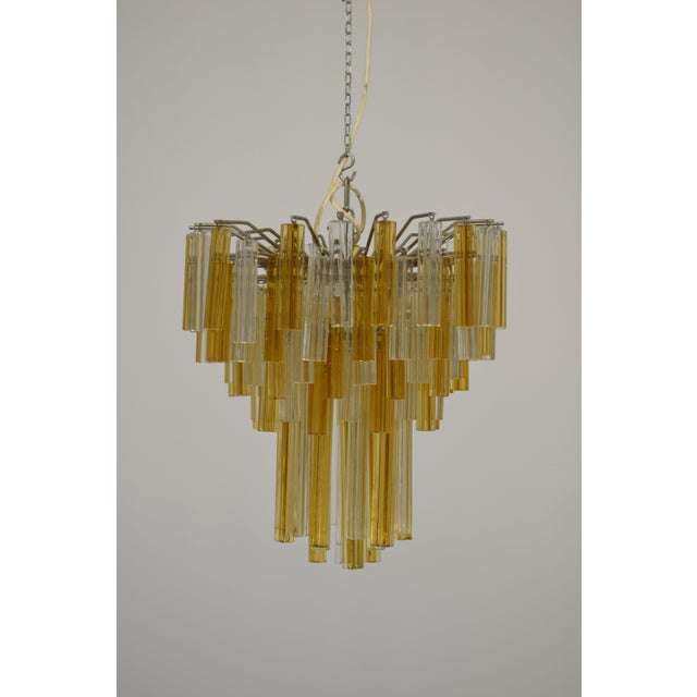 Quadrilobe Chandelier from Venini, 1970s For Sale - Image 11 of 11