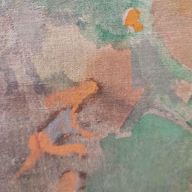 Mino Maccari, Il Girotondo, 1946, Oil Painting on Canvas, Framed, 1980s, Oil on Canvas For Sale - Image 14 of 18