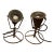 Vintage Heavy Metal Industrial Spotlights - A Pair For Sale