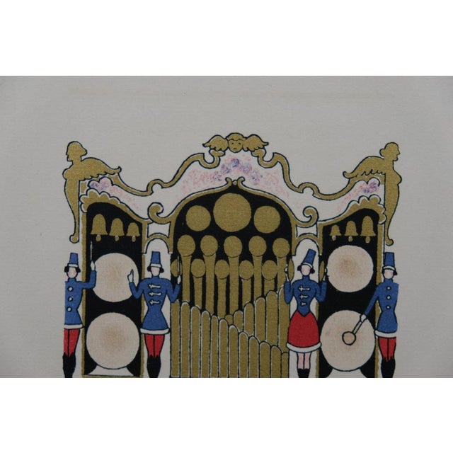 Lucien Boucher, L'orgue, Lithograph For Sale - Image 5 of 6