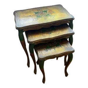 Set of 3 Florentine Nesting Tables