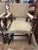 French 19th Century Louis XIII Barley Twist Open Arm Chairs For Sale - Image 3 of 10