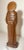 Vintage Hand Carved Wood Religious Saint Joseph Baby Jesus Sculpture Statue For Sale - Image 9 of 12