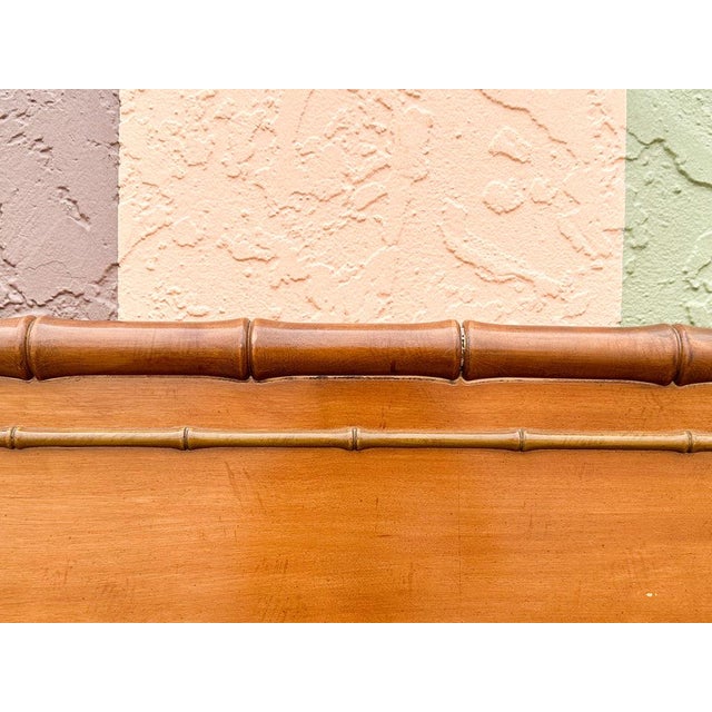 Mid 20th Century Palm Beach Regency Handsome Faux Bamboo Chippendale