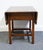 Ethan Allen Country Craftsman Solid Pine Early American Shaker Style 37" Drop Leaf Accent End Table 19-8304 - 219 Medium Brown Finish For Sale - Image 15 of 17