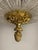 Metal Large Classicist Chandelier in Crystal & Brass For Sale - Image 7 of 18