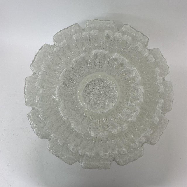 1970s Vintage Flush Mount from Limburg Glashütte, 1970s For Sale - Image 5 of 5