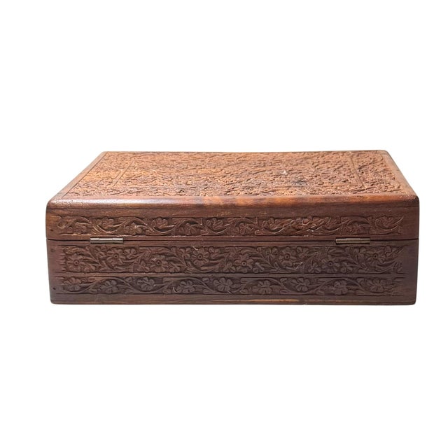 1900s Anglo Indian Jewelry Box For Sale - Image 9 of 10