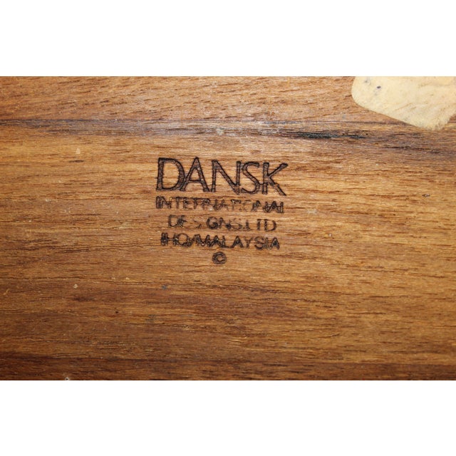 Dansk Vintage Dansk Lazy Susan With Removable Divided Chrome Platter For Sale - Image 4 of 5