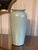 Harris Potteries Vintage Harris Seafoam Green Vase For Sale - Image 4 of 10