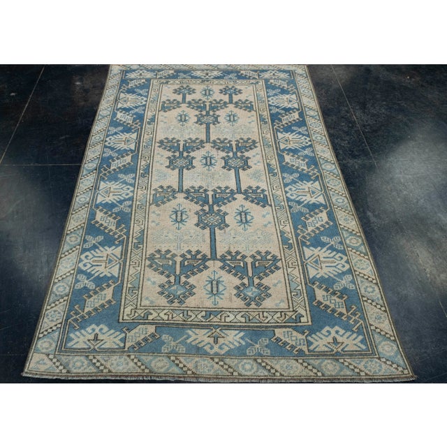 Turkish Vintage Anatolian Rug 4'1" x 6'4" #17948 Explore a curated collection of hallway runners, wool rugs, and handmade...