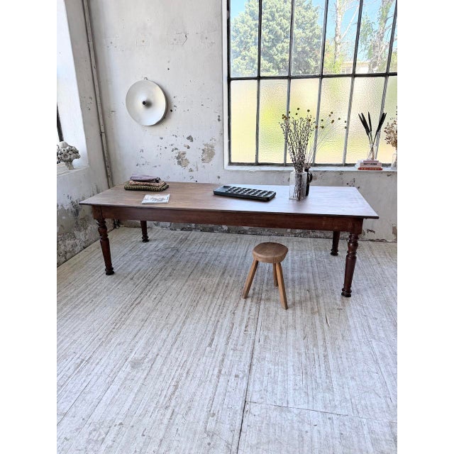 Drapers Style Table in Oak, 1900s For Sale - Image 4 of 18